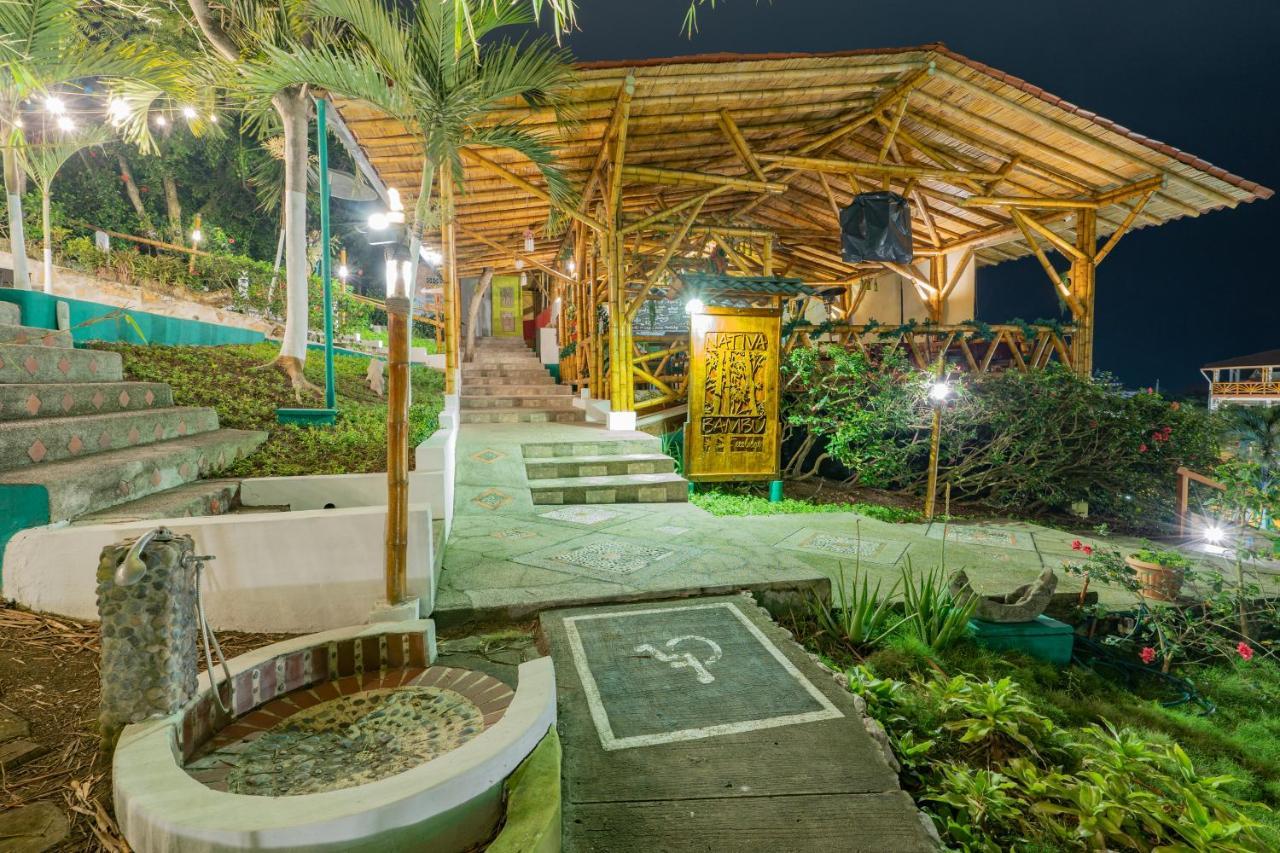 Nativa Bambu Ecolodge Montañita Extérieur photo