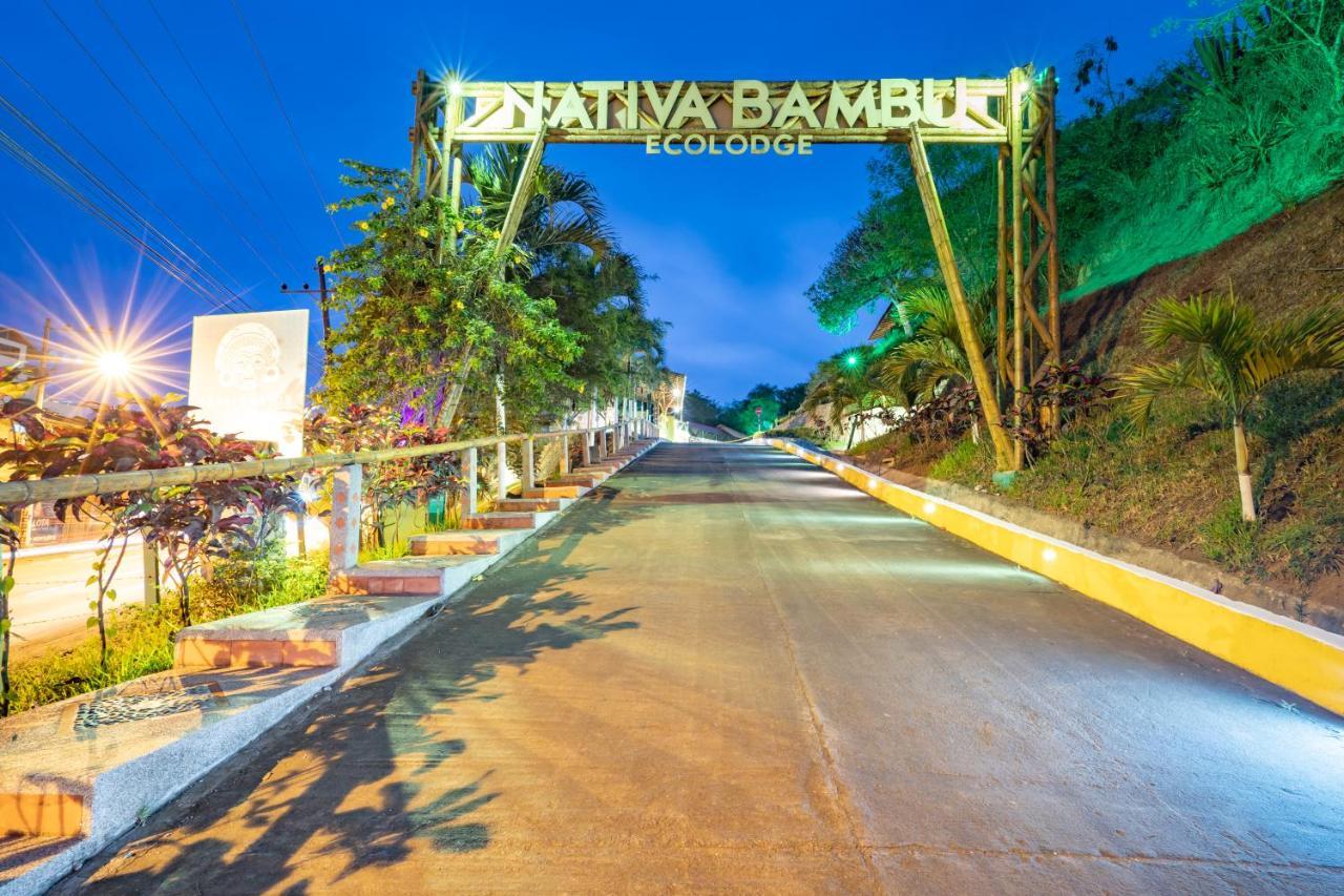 Nativa Bambu Ecolodge Montañita Extérieur photo