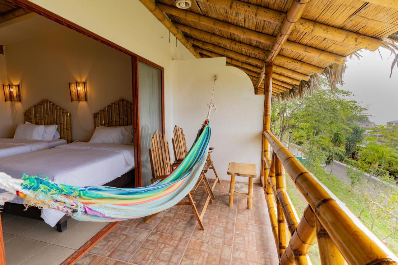 Nativa Bambu Ecolodge Montañita Extérieur photo